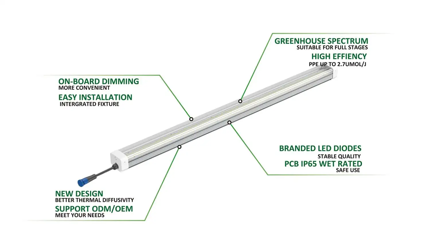Z-4FT-120W Under Canopy