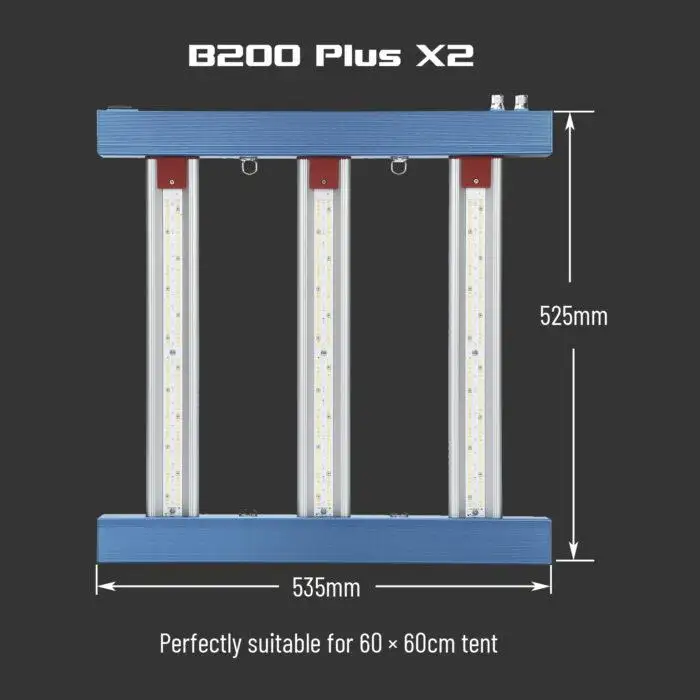 B200 Plus X2 200W Targeted Full Spectrum LED