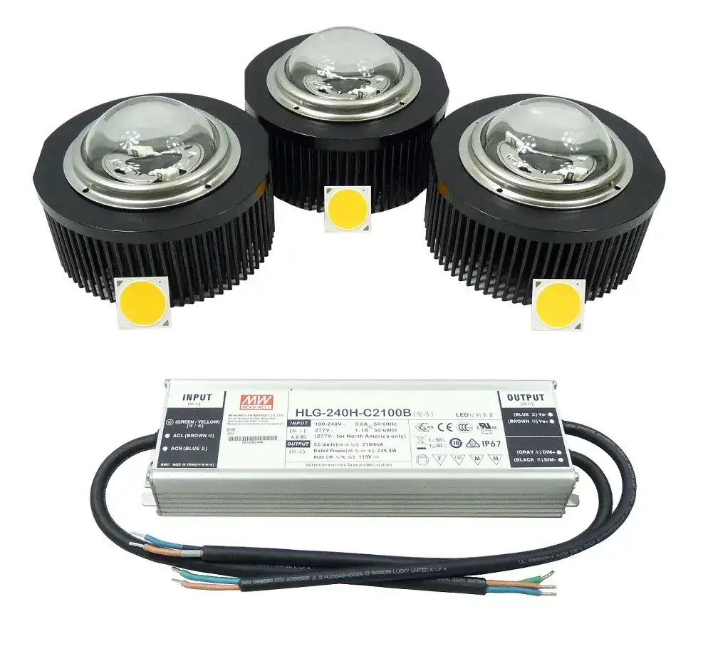 225W Cree CXB3590 Set – with Frame