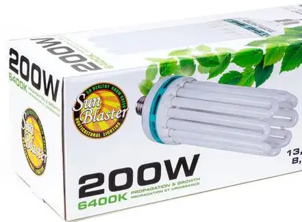 SunBlaster 200W CFL 6400K