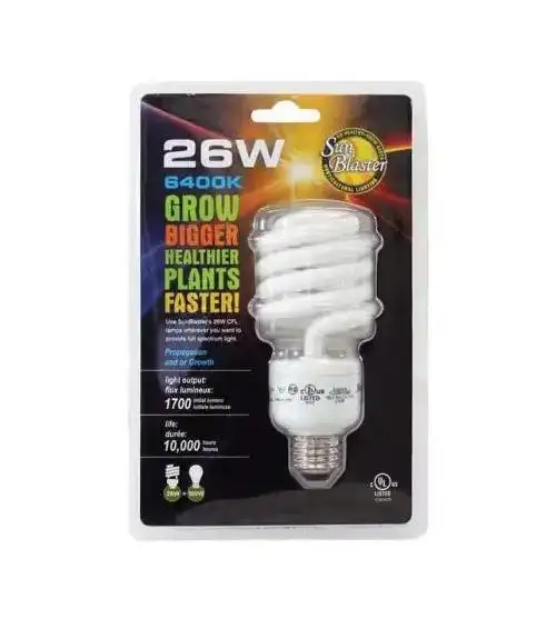 SunBlaster 26W CFL 6400K
