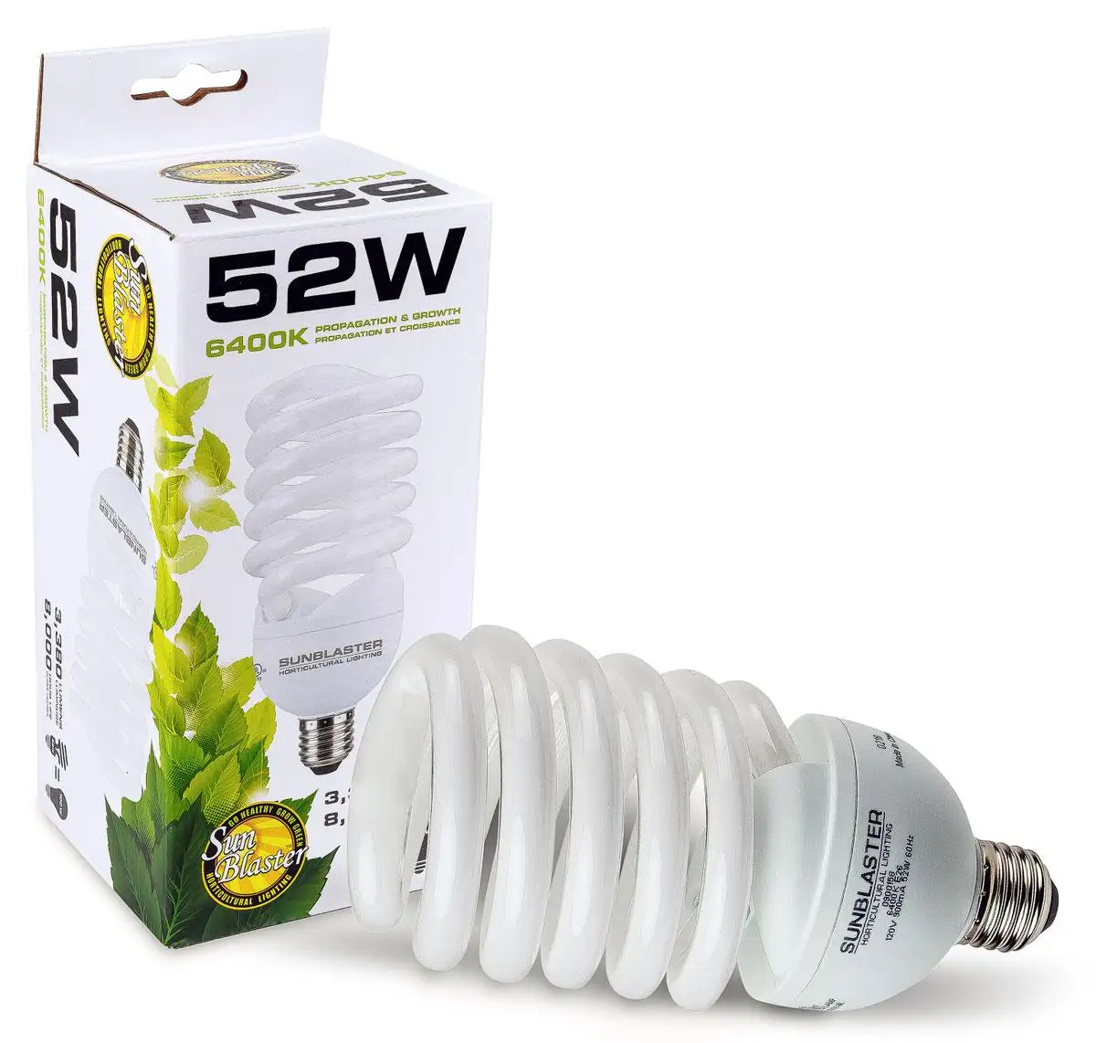 SunBlaster 52W CFL 6400K