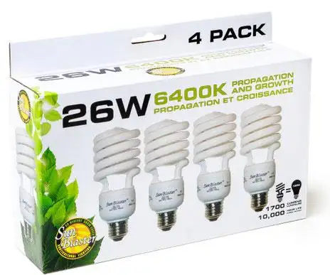26W CFL 6400K 4-Pack