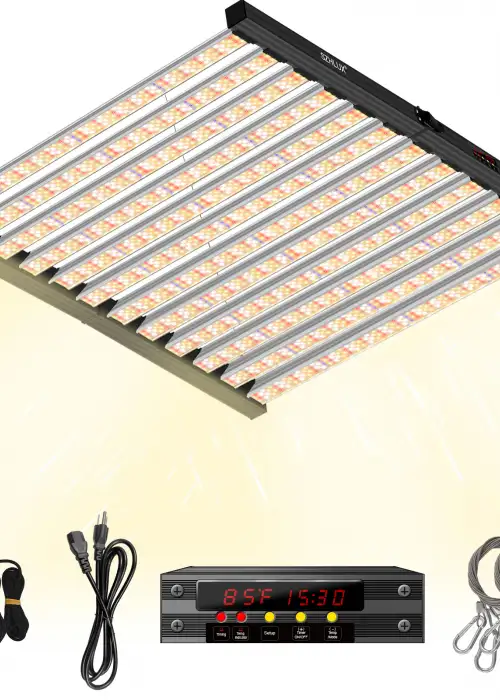 PT8000 Grow Light with Timer and Temp Control