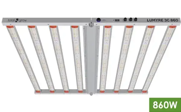 TotalGrow Lumyre 860W 3-Channel, 8-bar