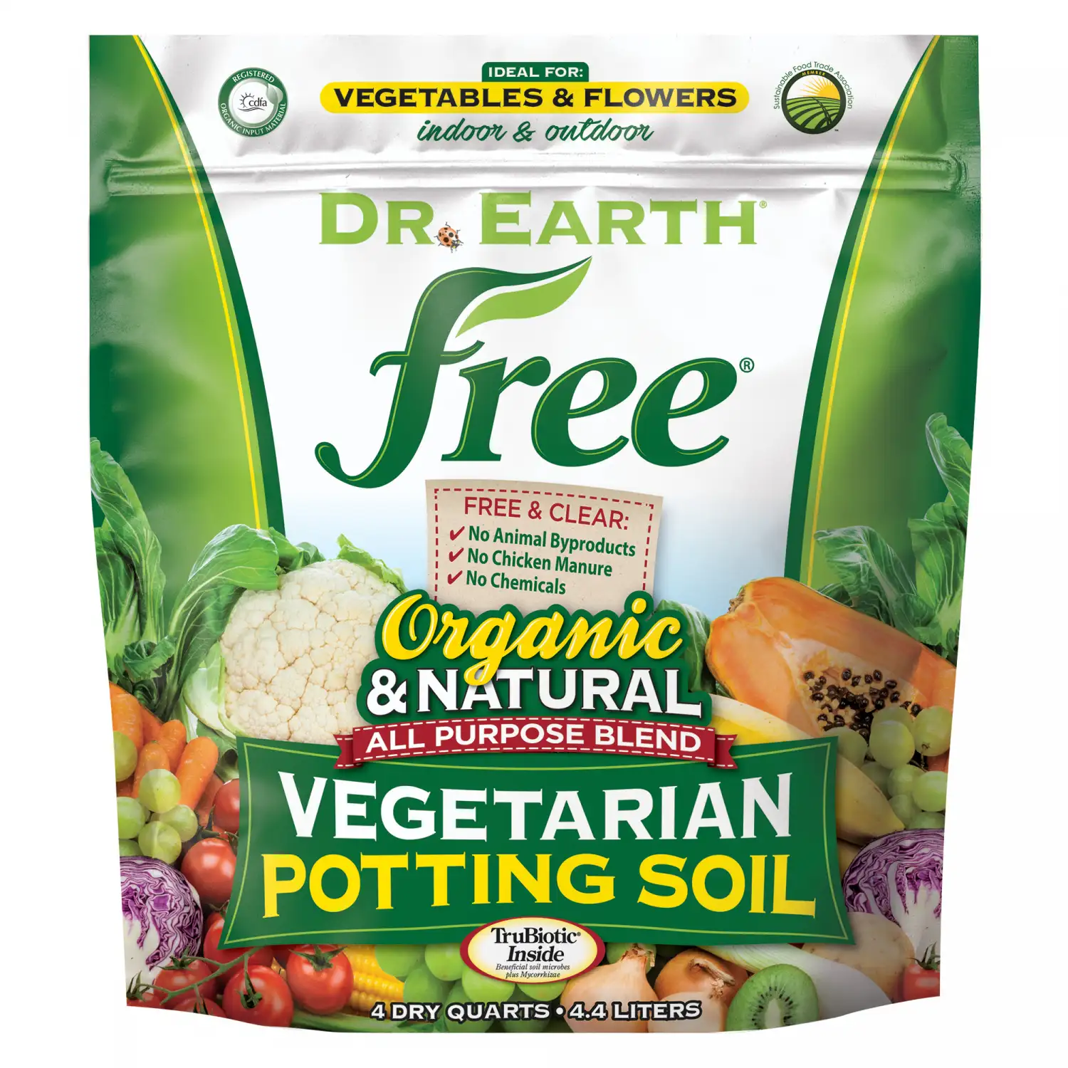 Organic and Natural Free Vegetarian Potting Soil