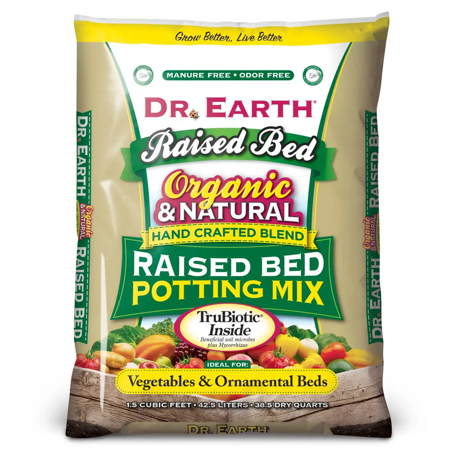 Organic and Natural Raised Bed Potting Mix