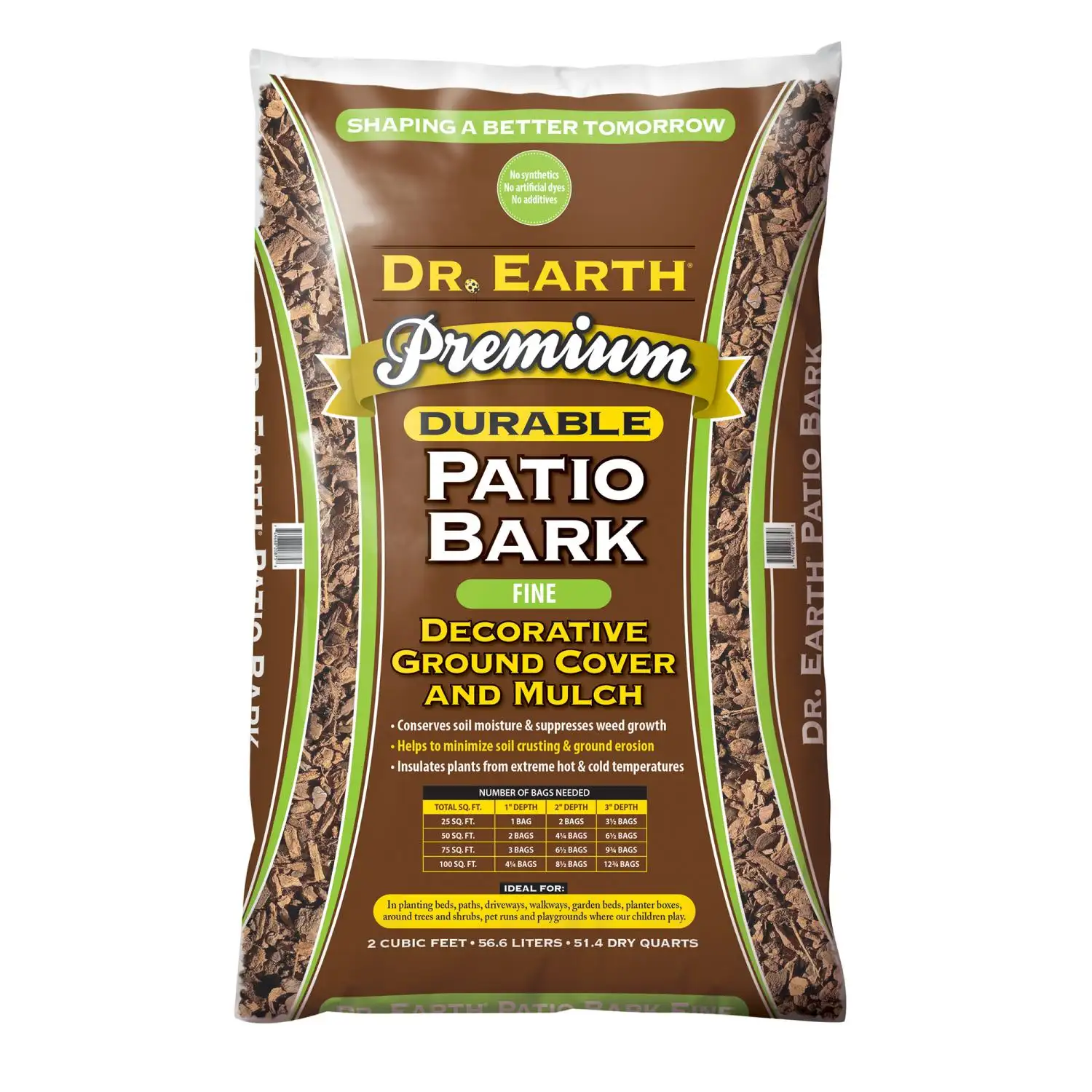 Premium Fine Patio Bark Decorative Ground Cover And Mulch
