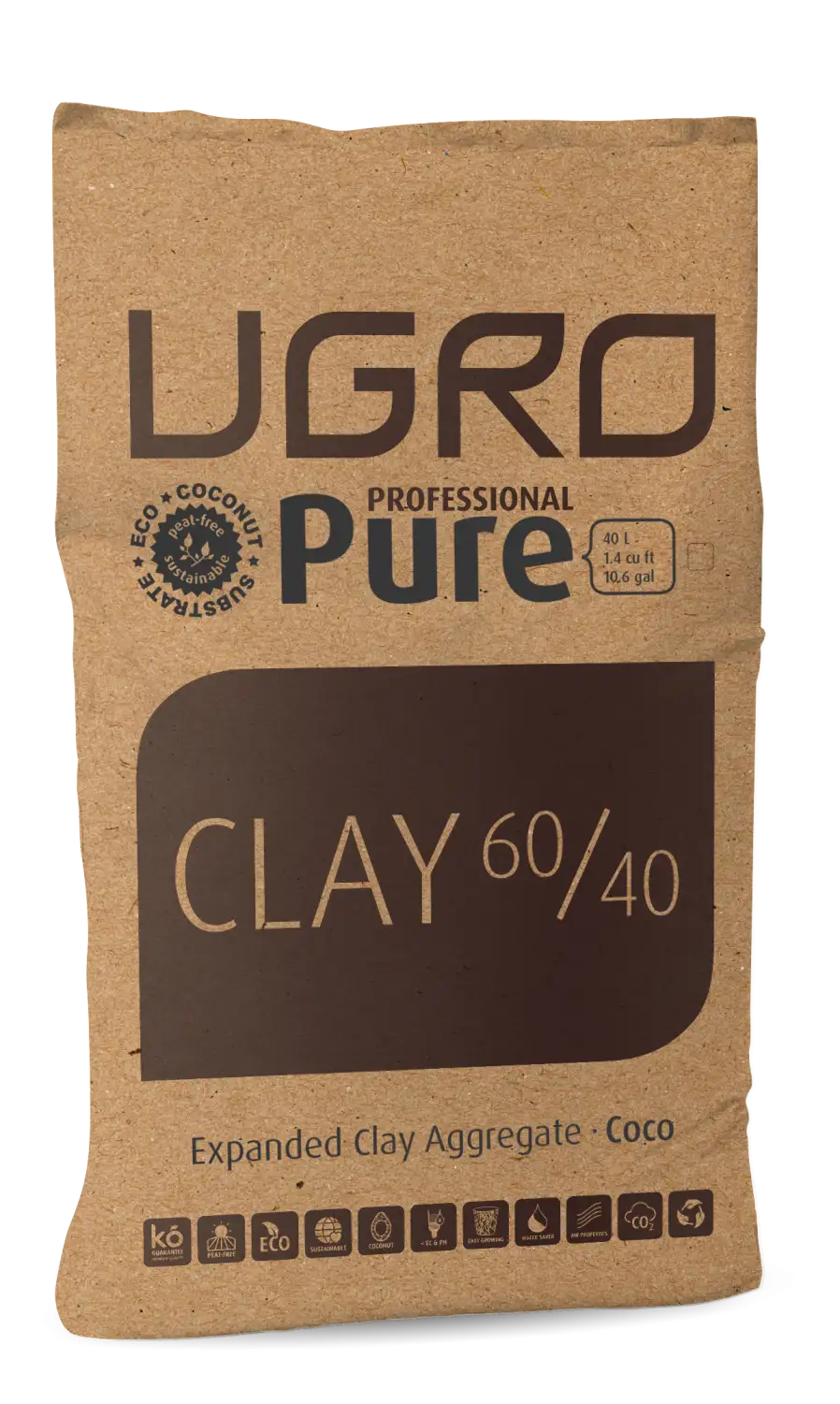 Pure Clay Pebbles 60/40