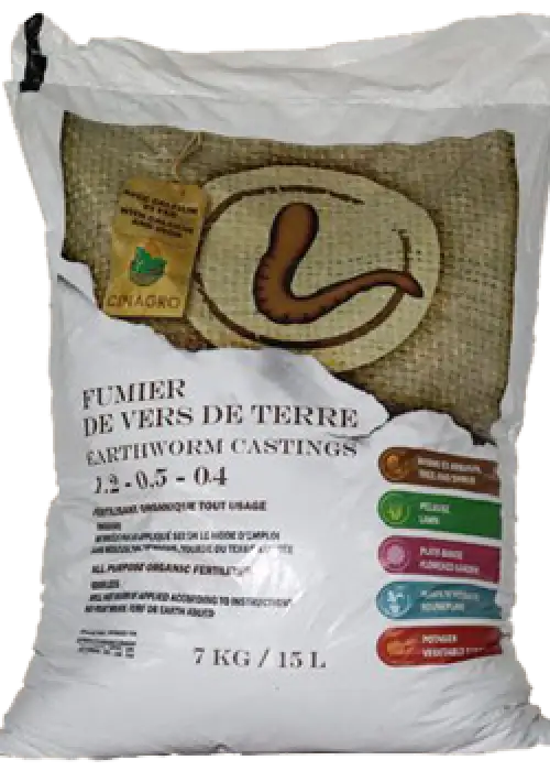Earthworm Casting Bag