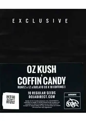 OZ Kush x Coffin Candy by Doja Seeds, Photoperiod cannabis strain