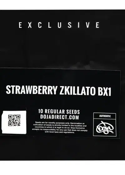 Strawberry Zkillato BX1 by Doja Seeds, Photoperiod cannabis strain