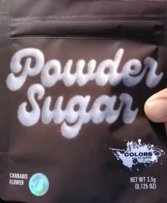 Powder Sugar by Colors By Cultivar cannabis strain